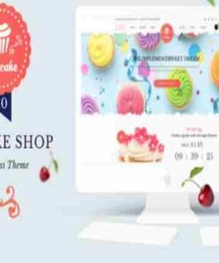 Noucake Theme GPL Bakery WordPress Theme