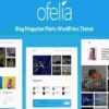 Ofelia Theme GPL Travel Personal WordPress Blog Theme