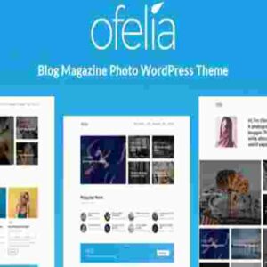Ofelia Theme GPL Travel Personal WordPress Blog Theme