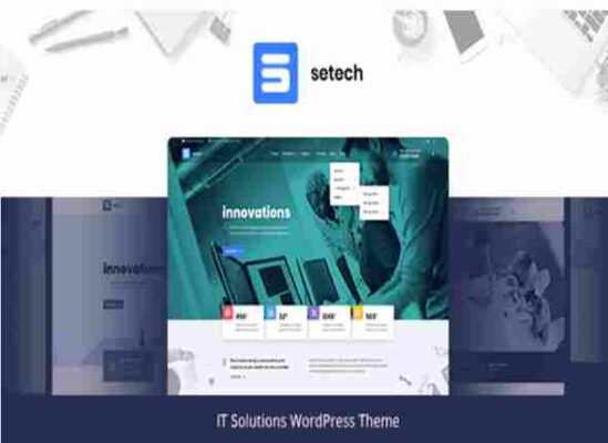 Setech Theme GPL IT Services and Solutions WordPress Theme