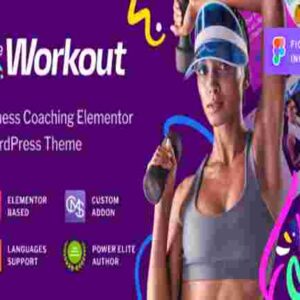 The Workout Theme GPL Trainer Fitness WordPress Theme