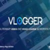 Vlogger Theme GPL Professional Video & Tutorials WordPress Websites