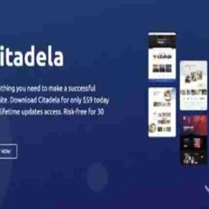 Citadela Theme GPL WordPress Blocks and Elementor Based Ultimate Theme