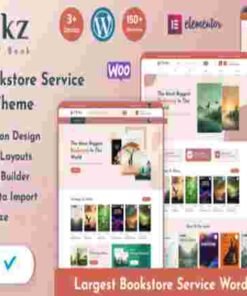 Ebukz eBook & eReading Shop WordPress Theme GPL