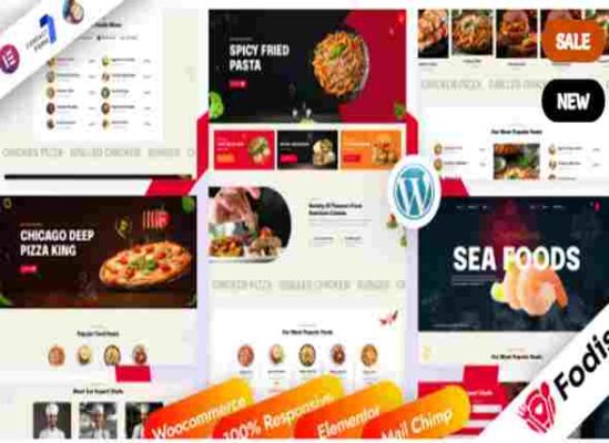 Fodis Theme GPL Restaurant & Cafe WordPress Theme