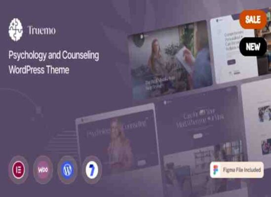 Truemo Theme GPL Psychology and Counseling WordPress Theme