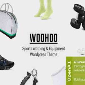 Woo Hoo Theme GPL Sports Store WordPress Theme