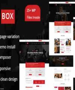 CharityBOX Theme GPL Fundraising WordPress Theme