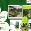 EverGreen Theme GPL Landscaping Gardening WordPress Theme