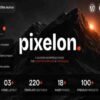 Pixelon Theme GPL Creative Digital Portfolio WordPress Theme