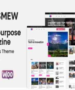 Smew Theme GPL Multipurpose Magazine WordPress Theme