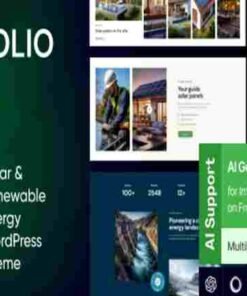 Solio Theme GPL Solar & Renewable Energy WordPress Theme