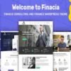Finacia Theme GPL Finance & Business WordPress Theme