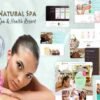Natural Spa Theme GPL Massage Booking WordPress Theme