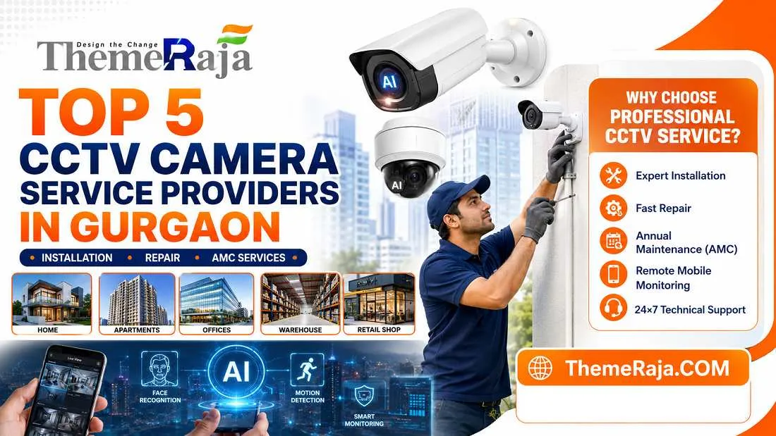 Top 5 CCTV Camera Service Providers in Gurgaon | Installation, Repair & AMC 2 Top 5 CCTV Camera Service Providers in Gurgaon Installation, Repair & AMC
