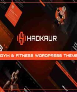 Hadkaur Theme GPL Fitness and Gym WordPress Theme